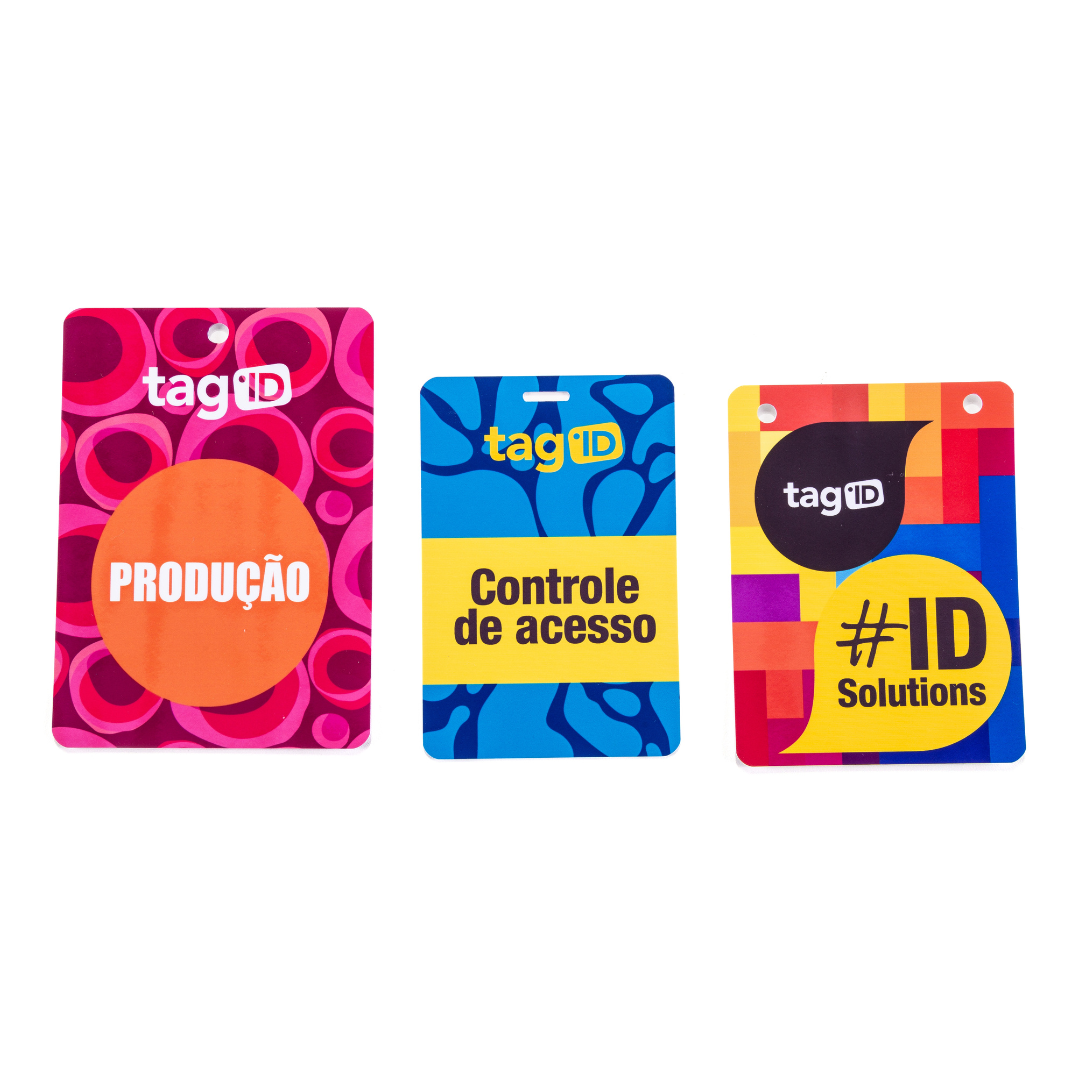 Credencial PVC Tamanho Especial